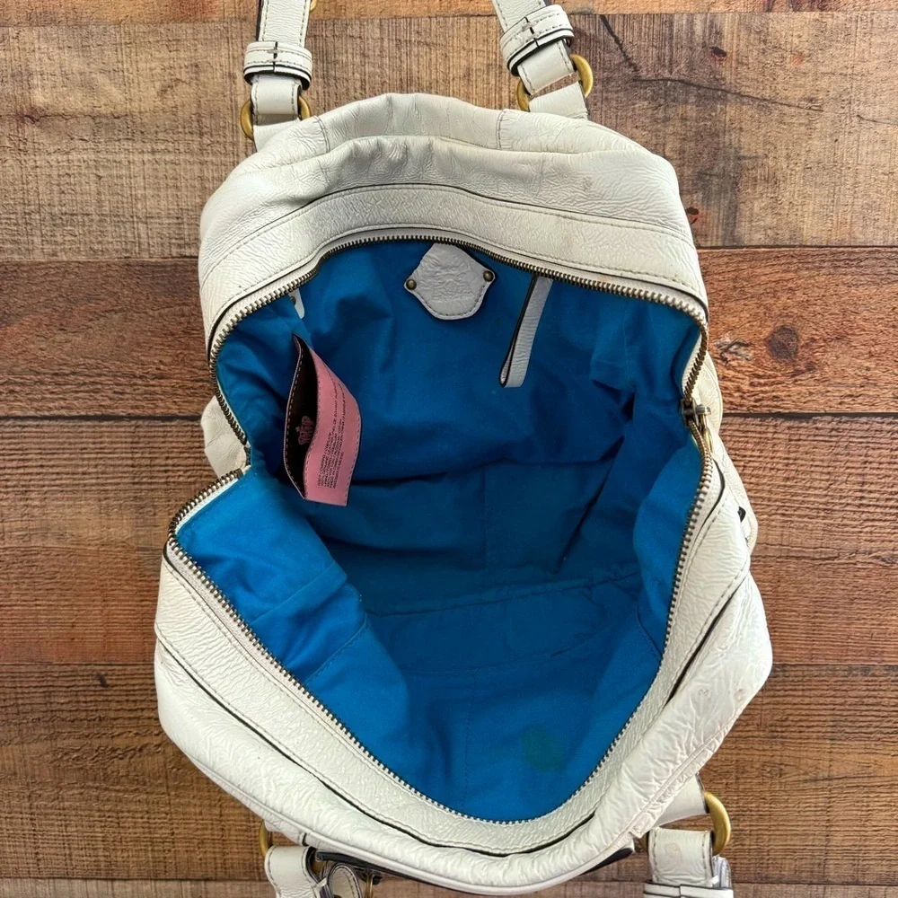 Juicy Couture Vintage Y2K Leather Satchel Bag